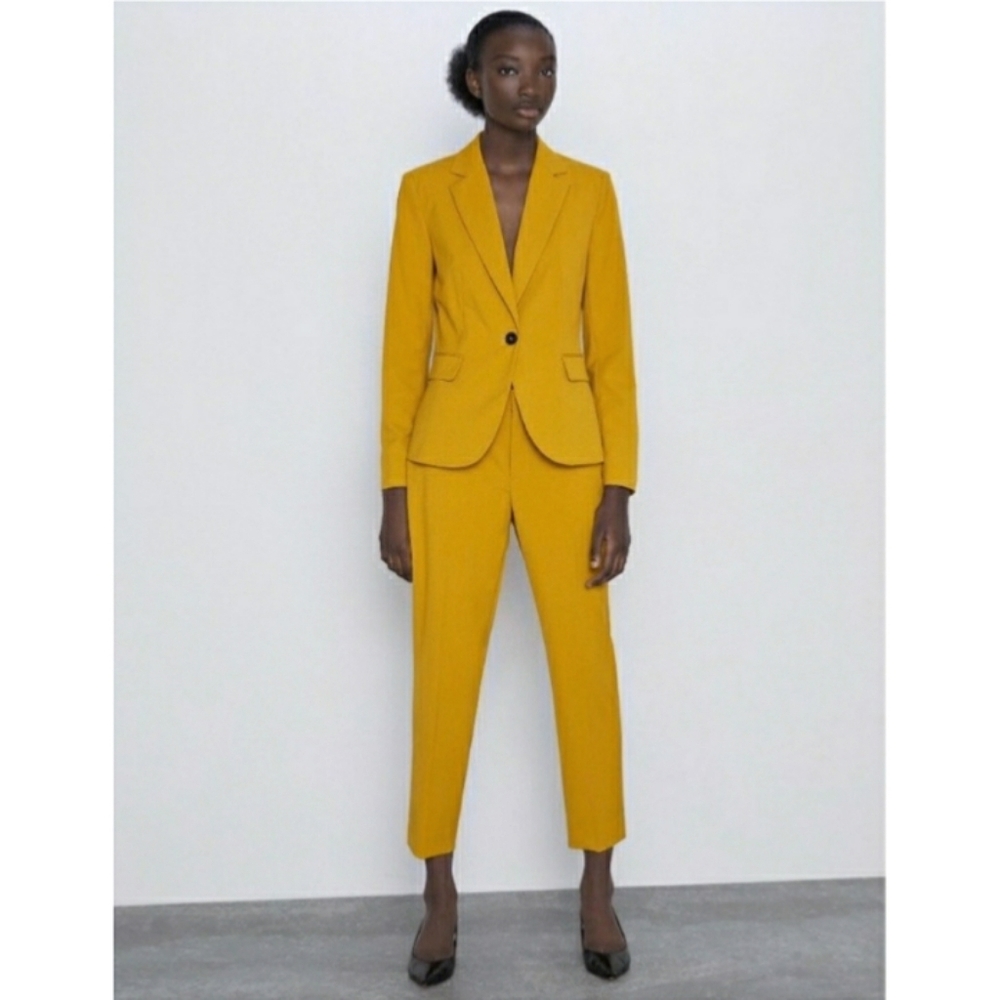 Zara Golden Yellow Pantsuit